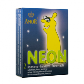 Prezervative Fosforescente Amor Neon