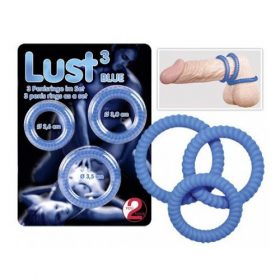 set inele lust 3 negru