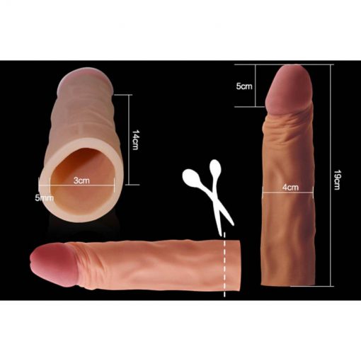 Prelungitor Penis Pleasure X Tender Penis Sleeve 5