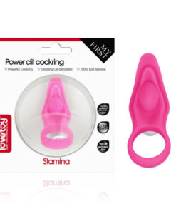 Inel penis Power Clit Pink