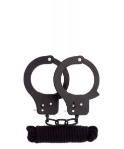 Set BDSM Bondx Metal Cuffs Love Rope