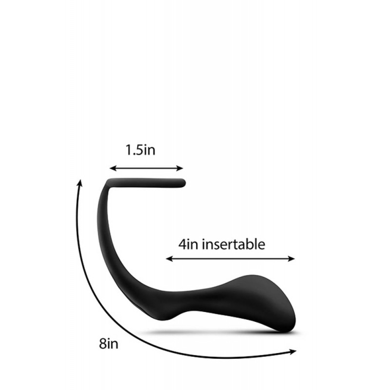 Inel penis cu dop anal Anal Adventures 3 Inel penis cu dop anal Anal Adventures - imagine 3