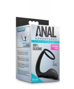 Inel penis cu dop anal Anal Adventures