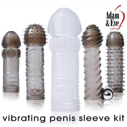 Set mansoane Penis cu Vibratii Adam Eve