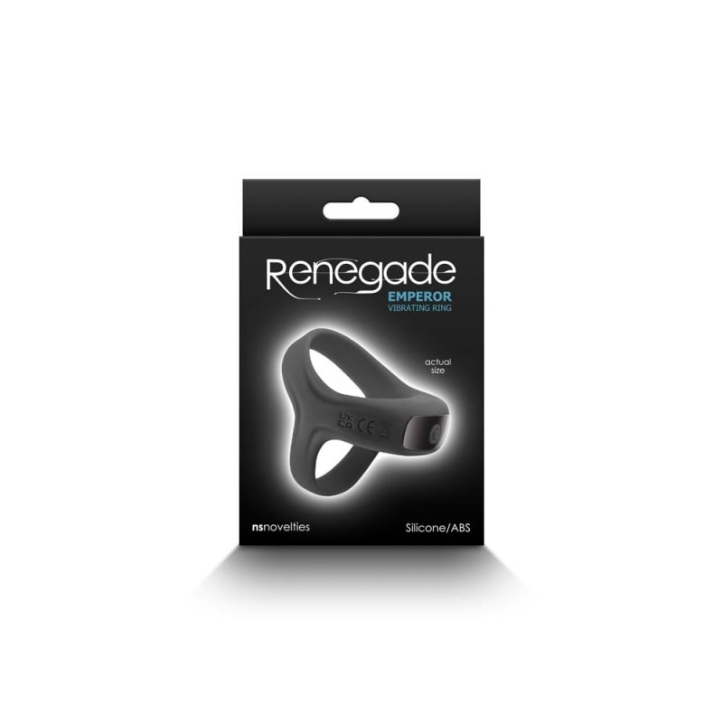 Inel Penis Reincarcabil Cu vibratii Emperor Black 1 Inel Penis Reincarcabil Cu vibratii Emperor Black