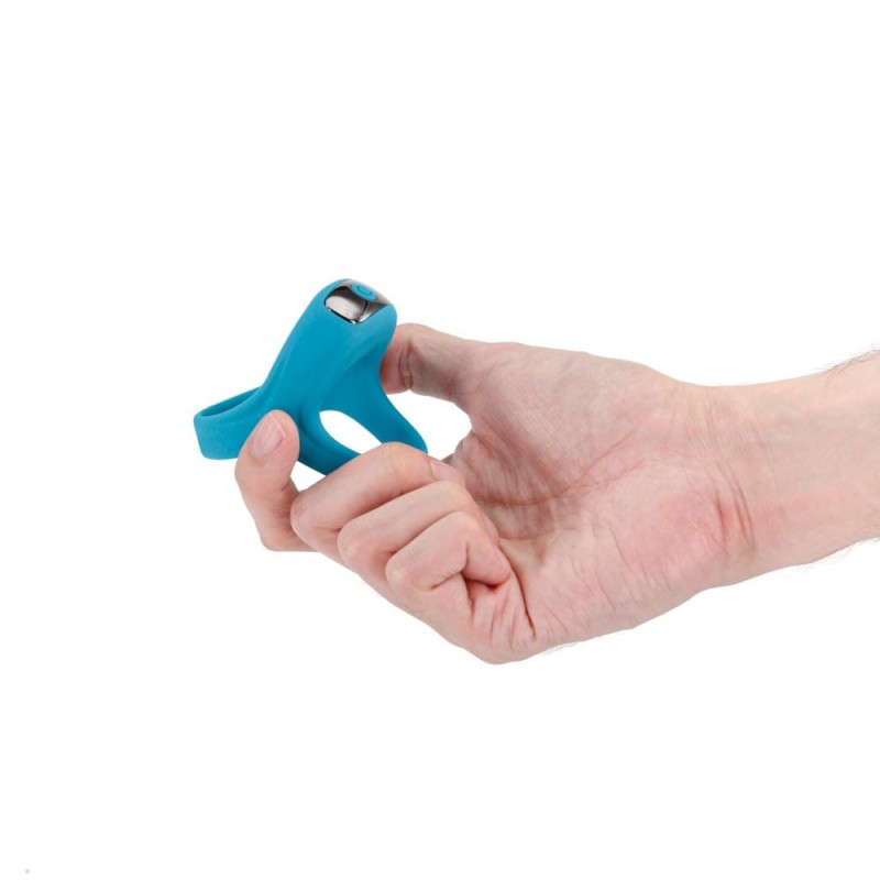 Inel pentru Penis Reincarcabil cu vibratii Emperor Teal 3 Inel pentru Penis Reincarcabil cu vibratii Emperor Teal