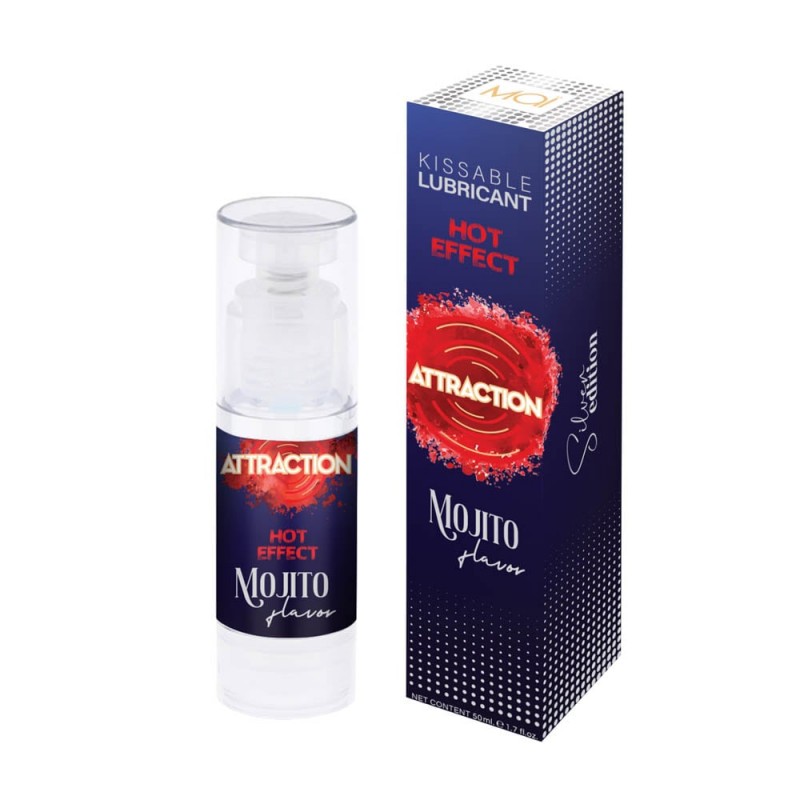 Lubrifiant Aroma Mojito pe Baza de apa ATTRACTION 1 Lubrifiant Aroma Mojito pe Baza de apa ATTRACTION