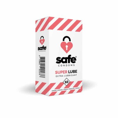 Prezervative Extra Lubrifiate SAFE 10 bucati