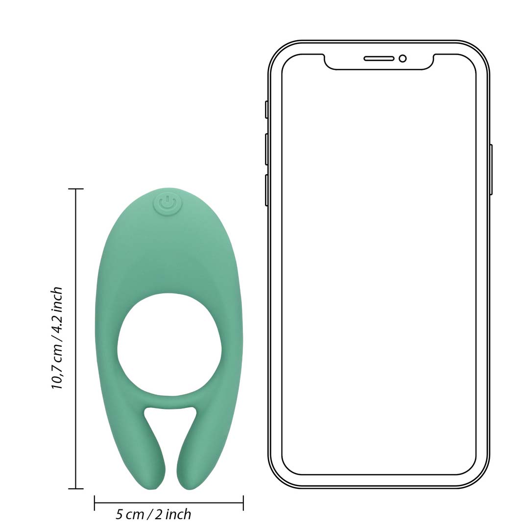 Inel Penis Vibrator Blue Grass 5 Inel Penis Vibrator Blue Grass