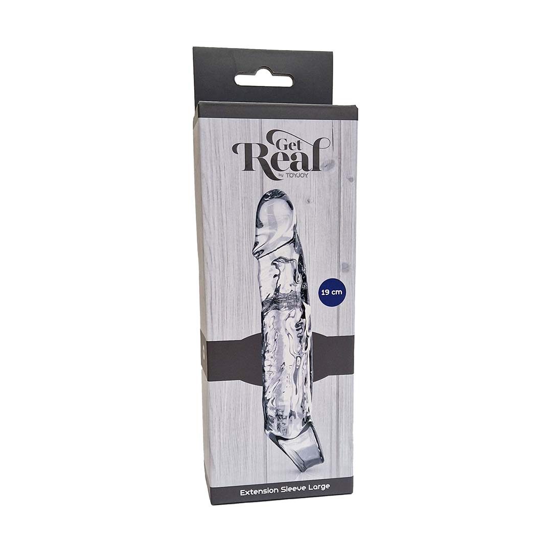 Prelungitor Penis Get Real Transparent Mediu 2 Prelungitor Penis Get Real Transparent Mediu