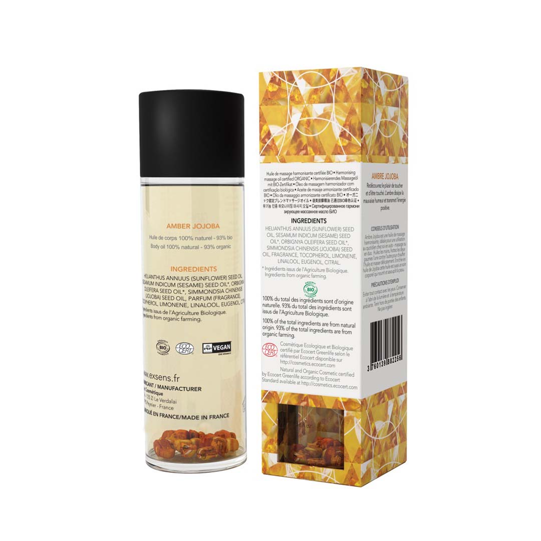 Ulei Masaj Organic Amber Jojoba 2 Ulei Masaj Organic Amber Jojoba