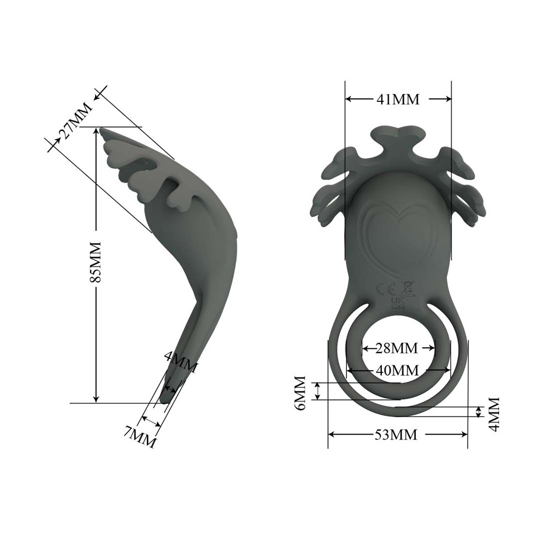 Inel Erectie cu Vibratii Master Ring 6 Inel Erectie cu Vibratii Master Ring
