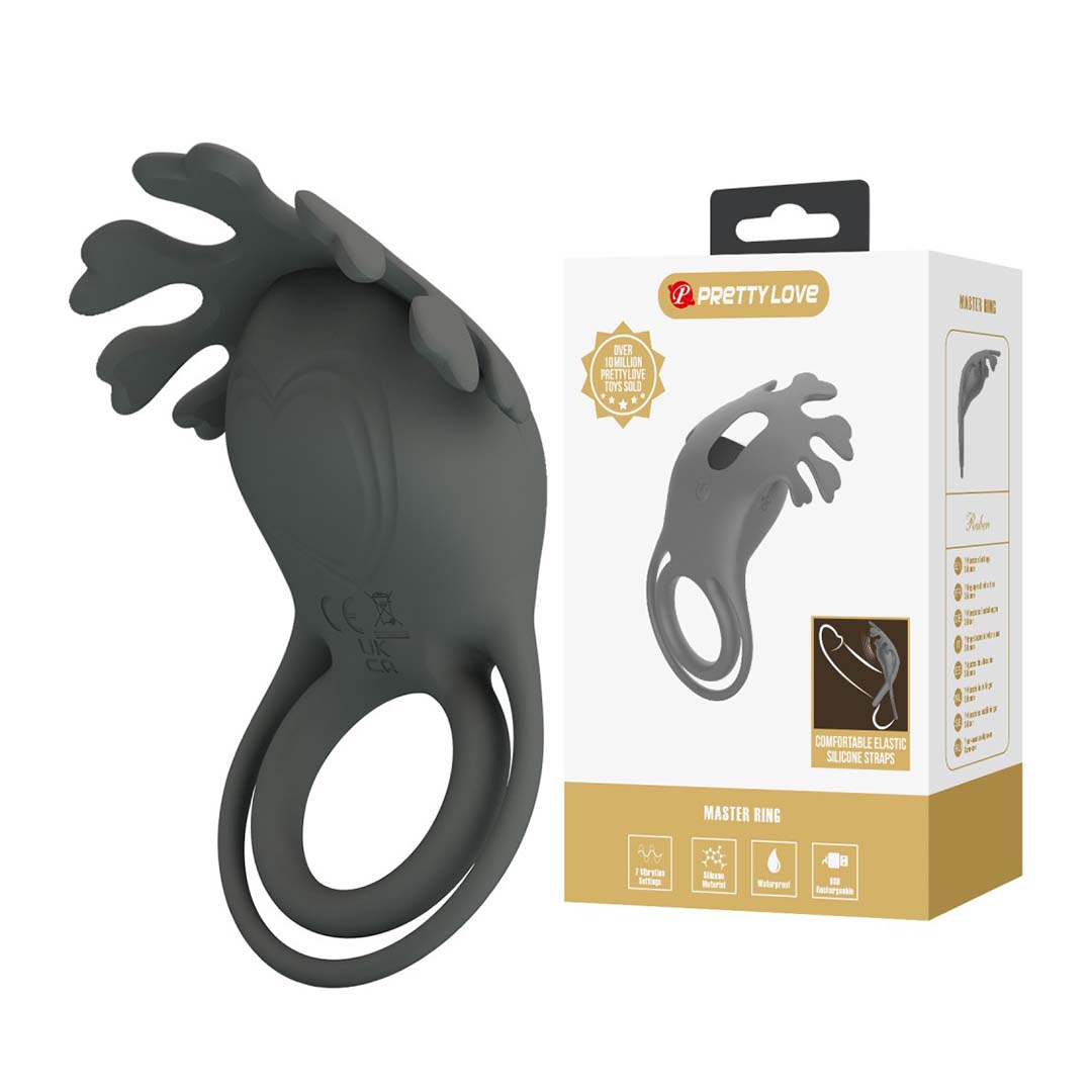 Inel Erectie cu Vibratii Master Ring 7 Inel Erectie cu Vibratii Master Ring