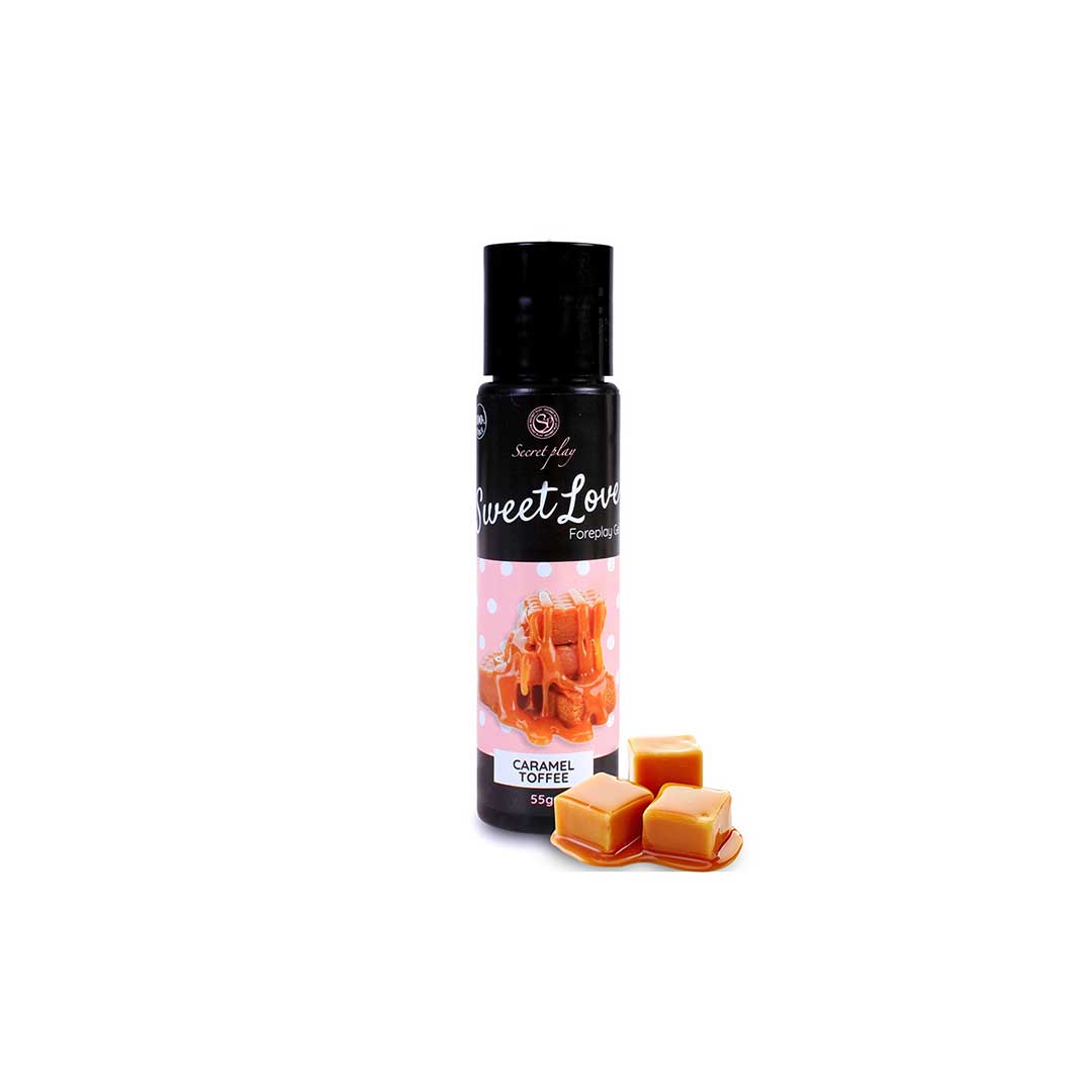 Gel intim cu aroma de caramel Sweet Love 2 Gel intim Sweet Love cu aroma de caramel