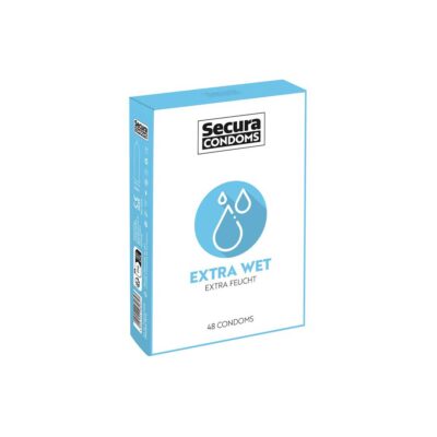 Set 48 Prezervative Secura Extra Wet