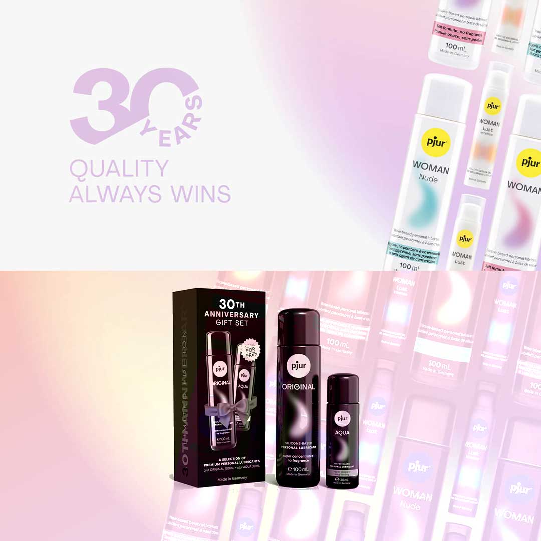 Set aniversar lubrifiant pjur 30th 2 Set aniversar lubrifiant pjur 30th - imagine 2
