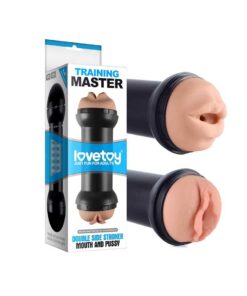 Masturbator Dual Training Master Pussy and Mouth