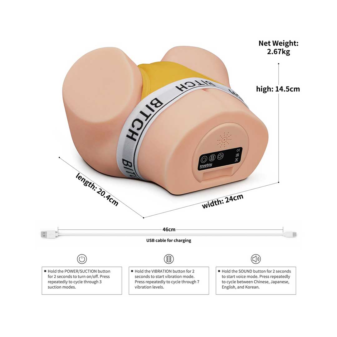 Masturbator Streetgirl's Sensation Pulse II Flesh 5 Masturbator Streetgirl's Sensation Pulse II Flesh dimensiuni