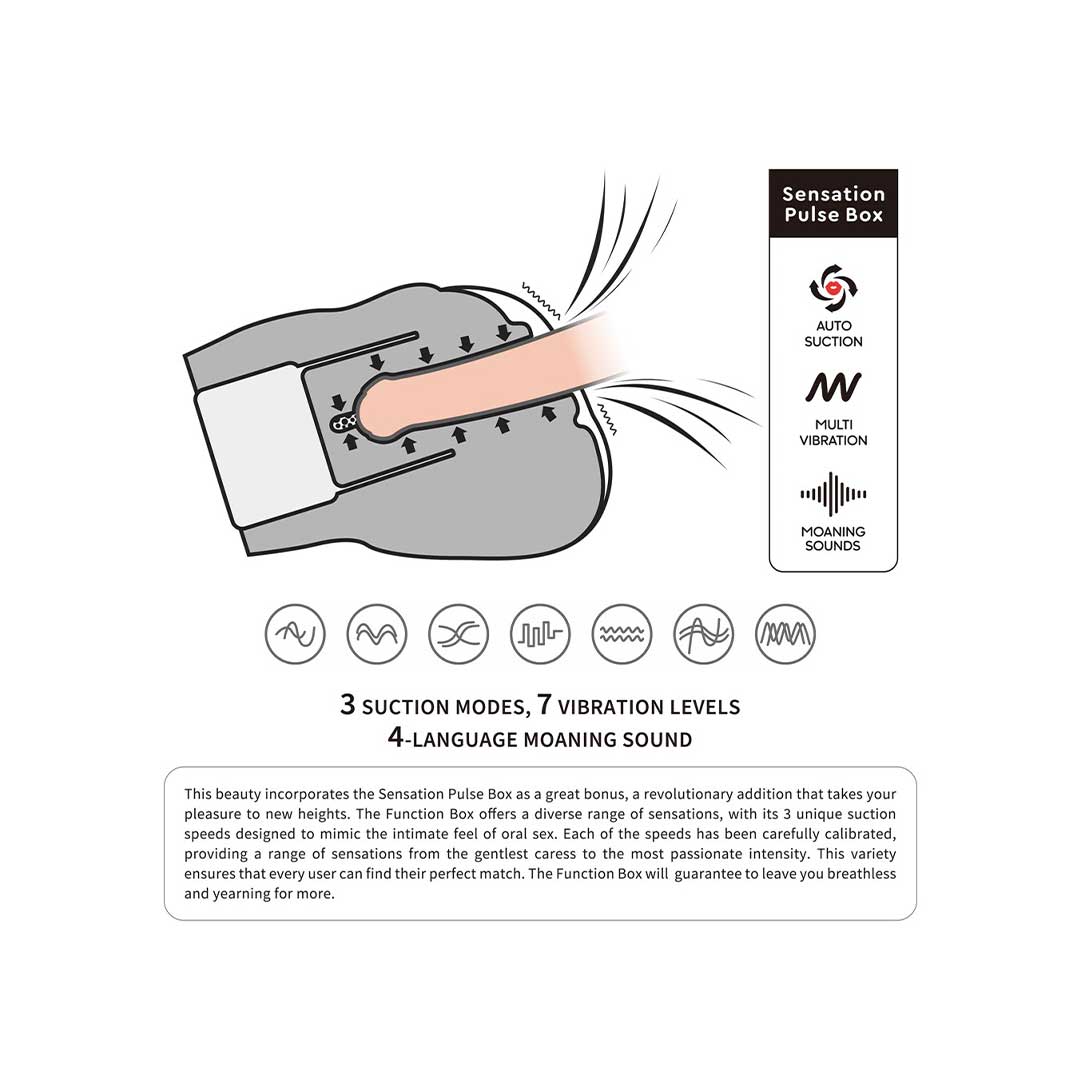 Masturbator Streetgirl's Sensation Pulse III Brown 4 Masturbator Streetgirl's Sensation Pulse III Brown functii