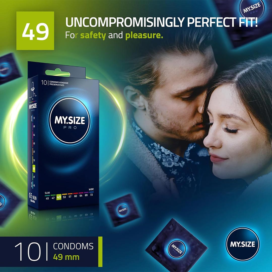 Prezervative My Size Pro 49mm (10 buc) 2 Prezervative My Size Pro 49mm (10 buc)