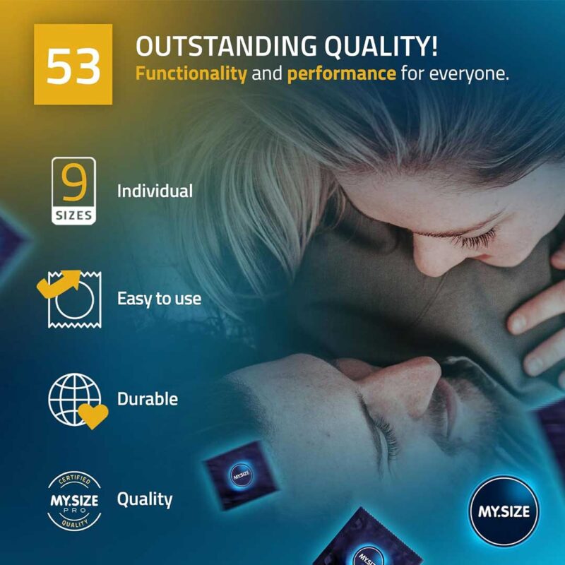 Prezervative My Size Pro 53mm (10 buc) promo