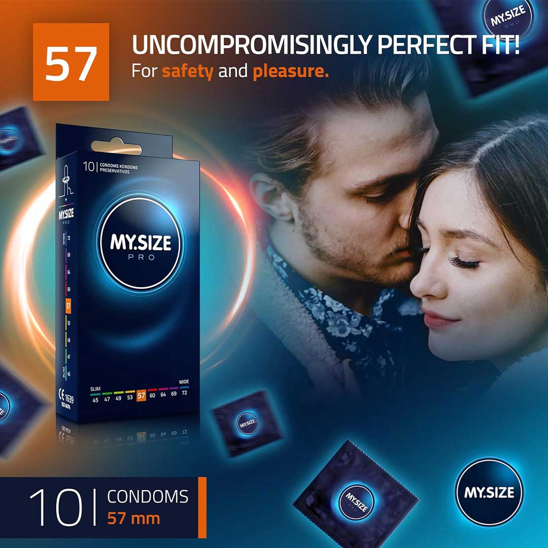 Prezervative My Size Pro 57mm (10 buc) 2 Prezervative My Size Pro 57mm (10 buc) alt