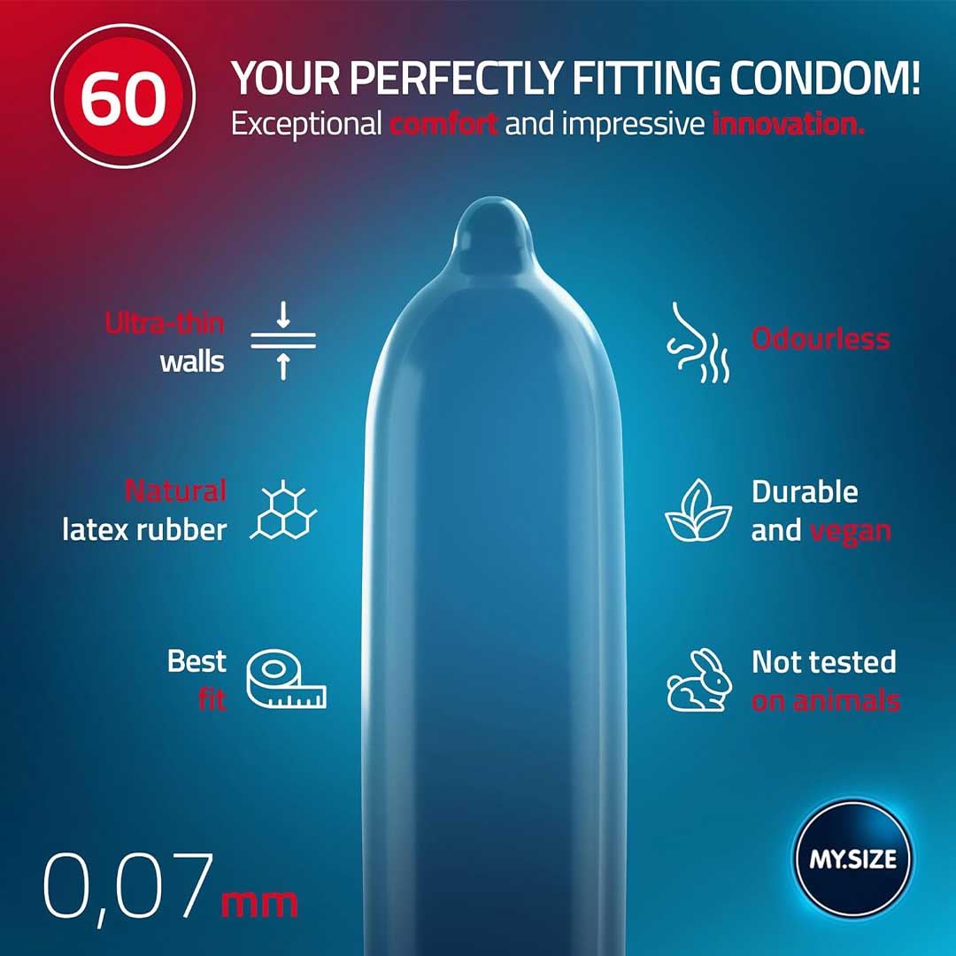 Prezervative My Size Pro 60mm 3 Prezervative My size Pro 60mm caracteristici