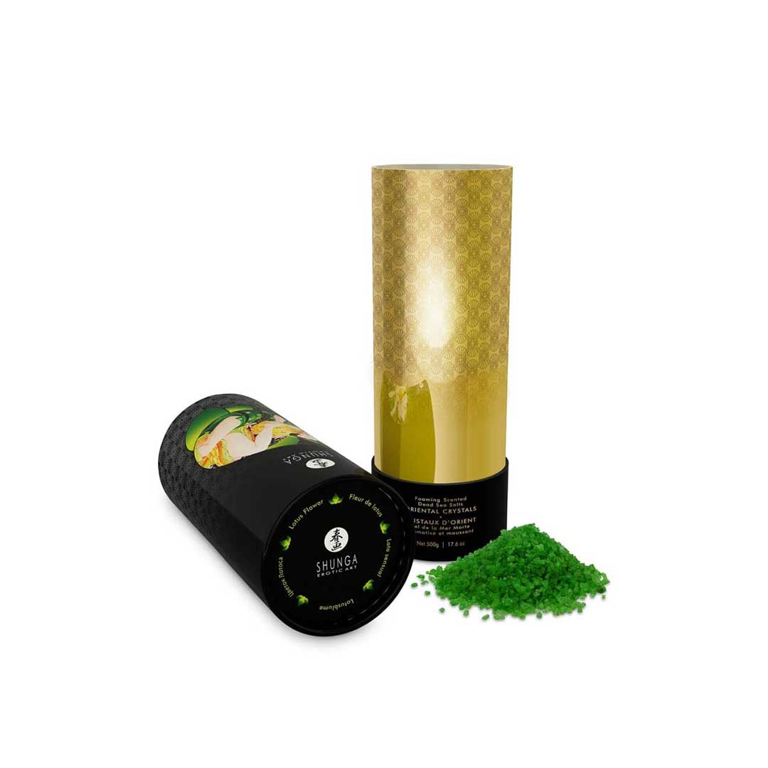 Sare de baie Oriental Crystals Lotus Flower 500g 3 Sare de baie Oriental Crystals Lotus Flower 500g ambalaj