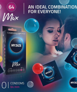 Prezervative My Size Mix 64mm (10 buc)