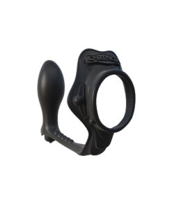 Inel Penis cu Buttplug Rock Hard Ass-Gasm