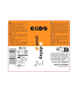 Lubrifiant 2 in 1 Eros Anal Delay 100ml