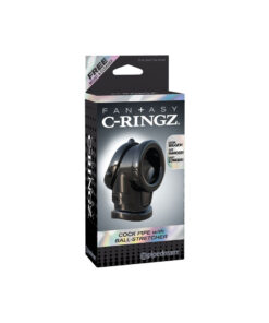 Manson Rock Cock Pipe with Ball-Stretcher