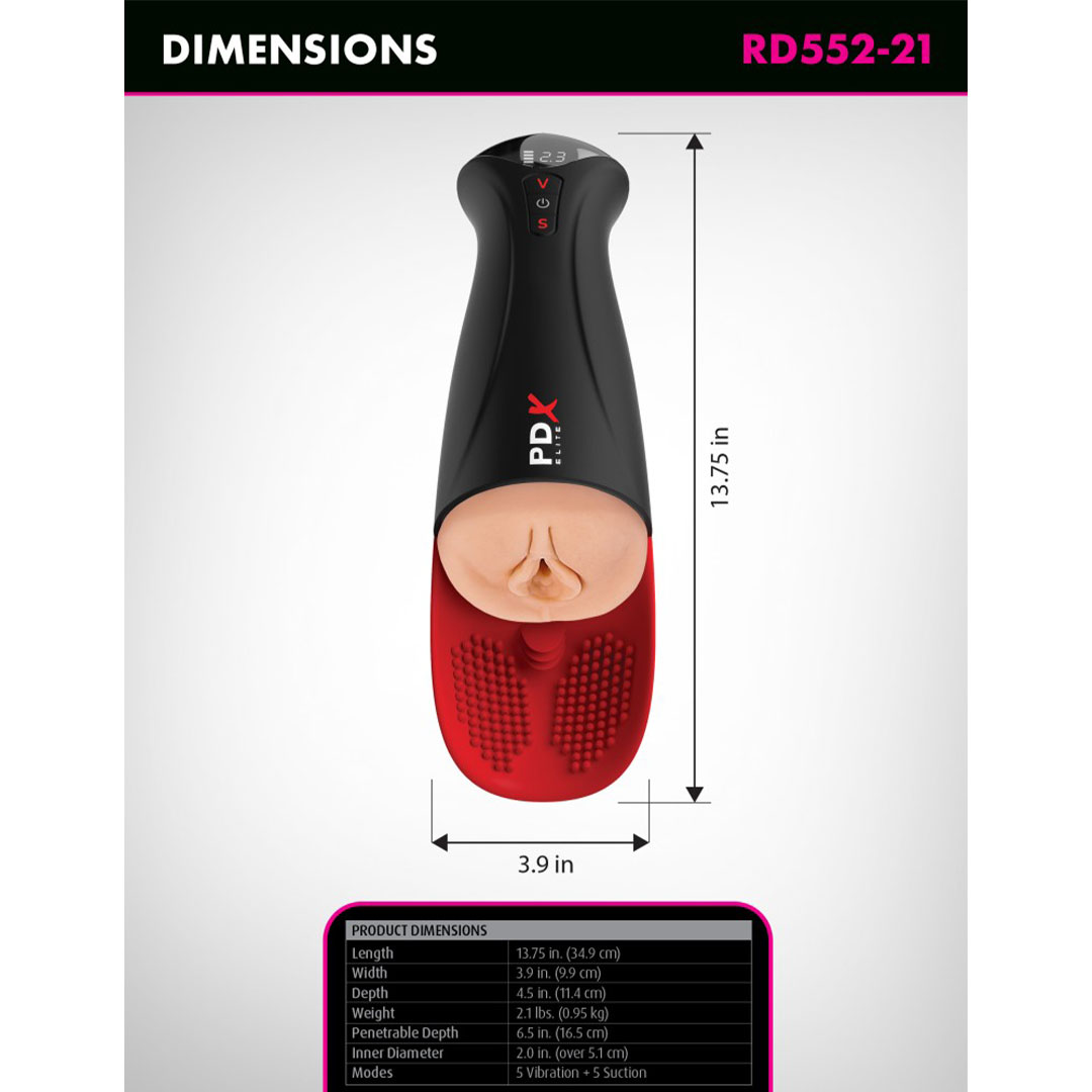 Masturbator PDX Elite Fuck-O-Matic Pro XL 6 Masturbator PDX Elite Fuck-O-Matic Pro XL