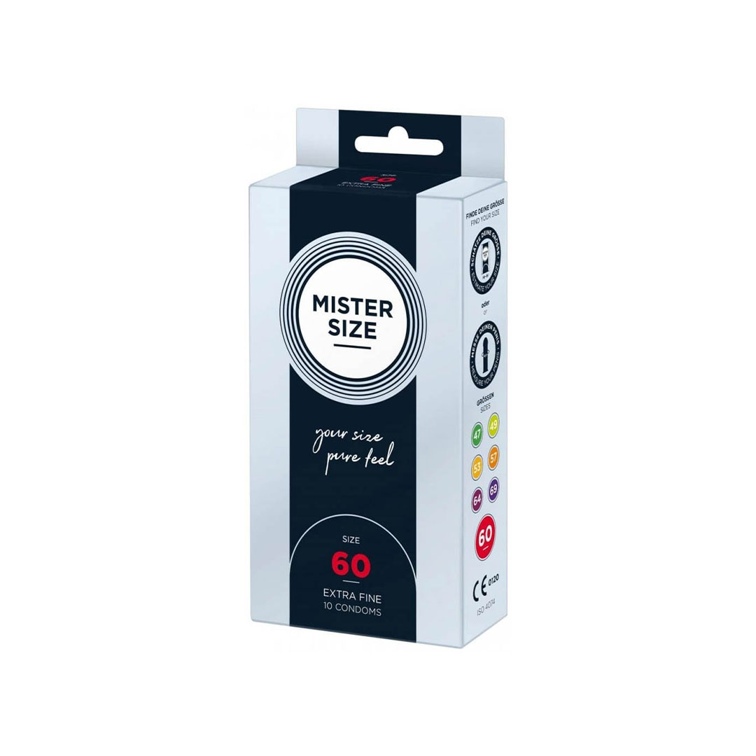 Prezervative Mister Size 60mm 10buc 1 Prezervative Mister Size 60mm 10buc