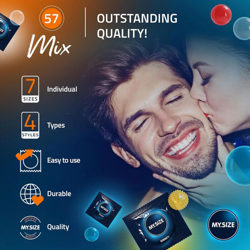 Set 28 Prezervative My Size Mix 57mm