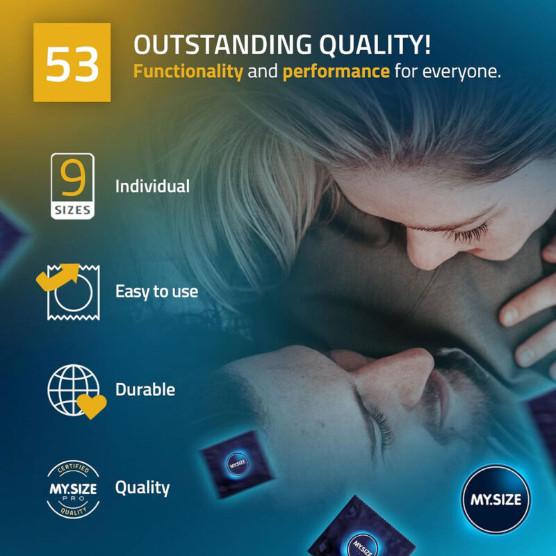 Set 36 Prezervative My Size Pro 53mm 6 Set 36 Prezervative My Size Pro 53mm