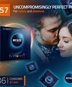 Alternative view of Set 36 Prezervative My Size Pro 57mm