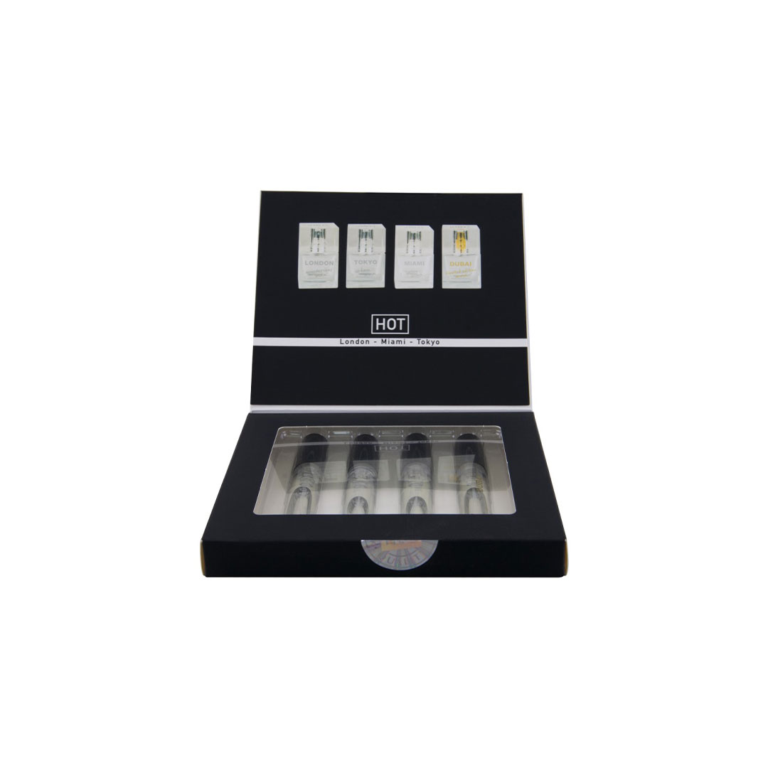 Set tester Hot Pheromone Box LMTD 4x5ml 2 Set tester Hot Pheromone Box LMTD 4x5ml