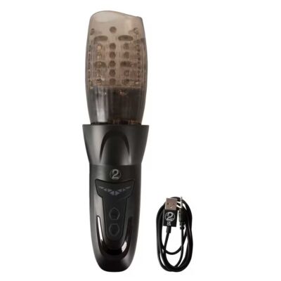 Masturbator Rotativ Automat - Impingere 10 Moduri de Vibratii si Stimulare 360