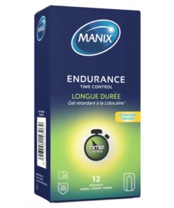 Prezervative Manix Endurance - Lidocaina 53 mm si Durata Prelungita
